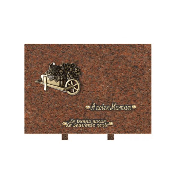 plaque-bronze-brouette-jardin